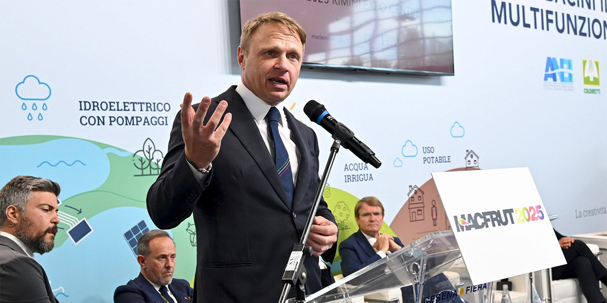 Il Ministro dell'Agricoltura, della Sovranità Alimentare e Foreste, Francesco Lollobrigida
